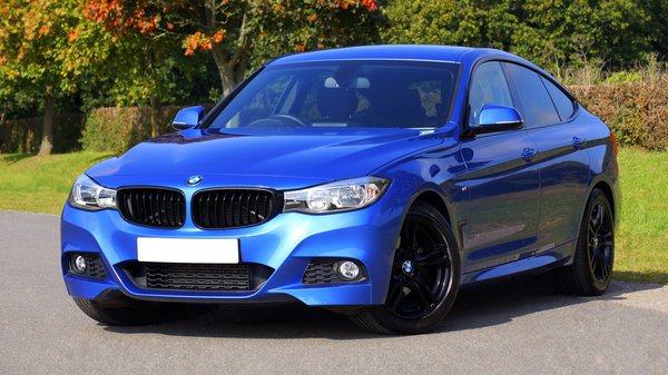 Blue Bmw 3 Series Gt — cars wallpaper, 4K