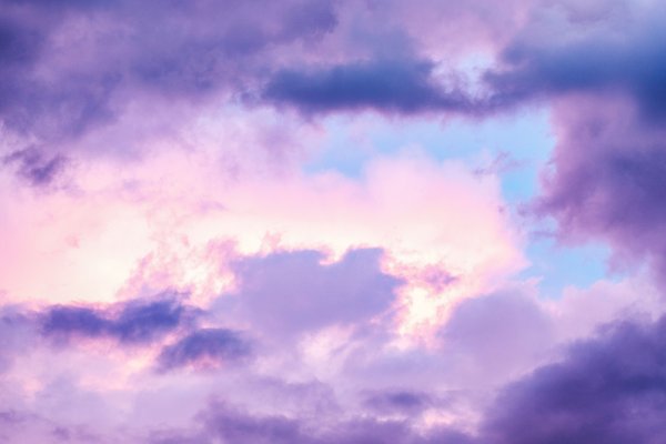Purple And Pink Cloudy Sky — nature wallpaper, 3K