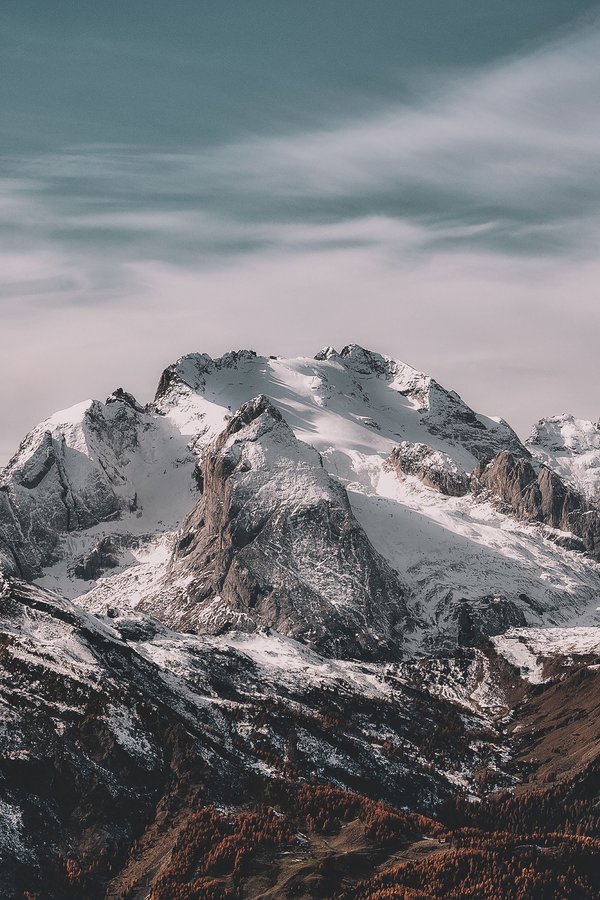 Majestic Snow-Capped Mountain Peaks — nature wallpaper, 3K